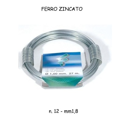 FILO FERRO ZINCATO n.12