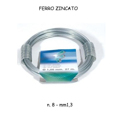 FILO FERRO ZINCATO n. 8