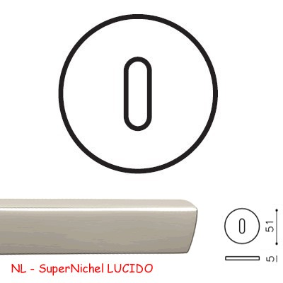 BOCCHETTA B PATENT SuperNichel LUCIDO