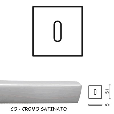 BOCCHETTA QB PATENT CROMO SATINATO