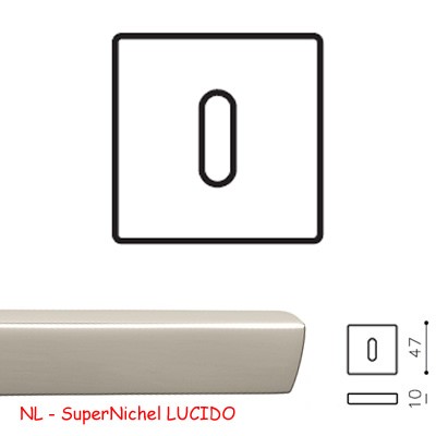 BOCCHETTA Q PATENT SuperNichel LUCIDO