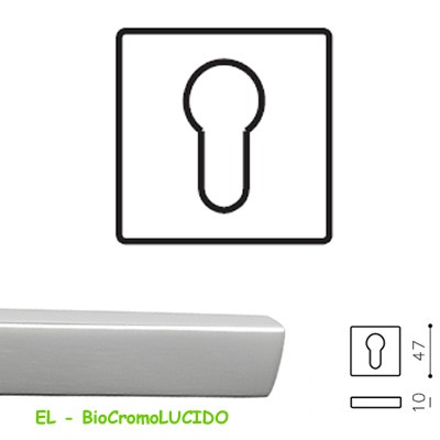 BOCCHETTA Q YALE BioCromo LUCIDO