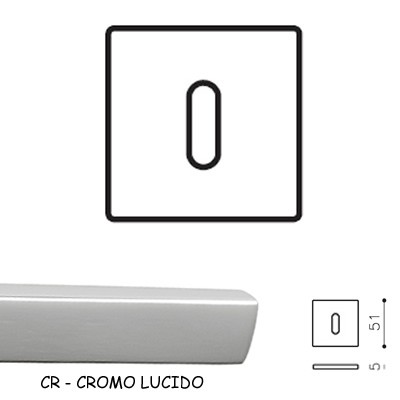 BOCCHETTA QB PATENT CROMO LUCIDO