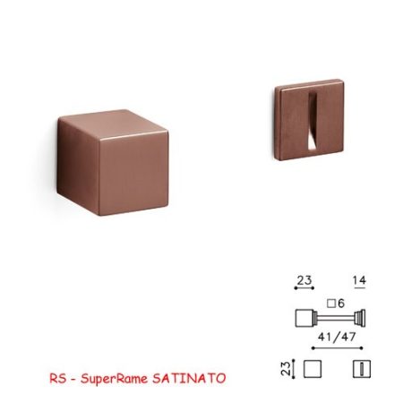 CHIAVISTELLO CUBO S SuperRame SATINATO