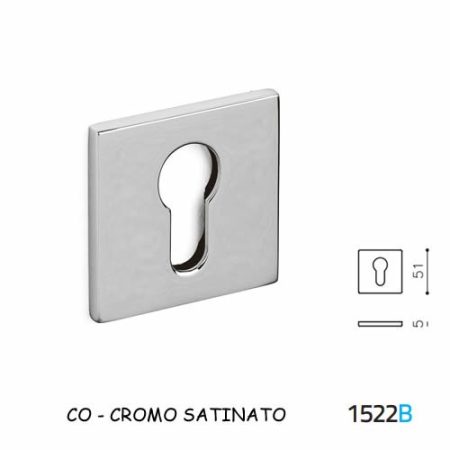 BOCCHETTA QB YALE CROMO SATINATO