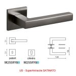 MANIGLIA ABC SuperAntracite SATINATO