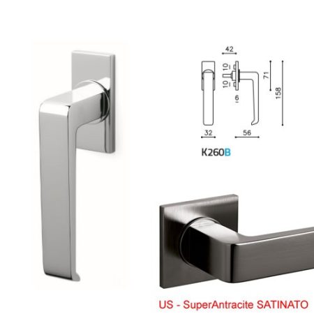 DK MILANO Q SuperAntracite SATINATO