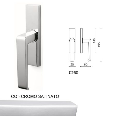 CREMONESE MILANO Q CROMO SATINATO