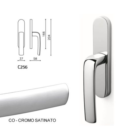 CREMONESE DIVA CROMO SATINATO