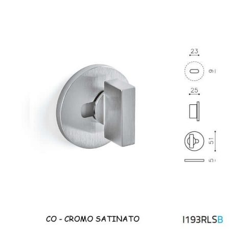 LIMITATORE SPACE B RLS CROMO SATINATO
