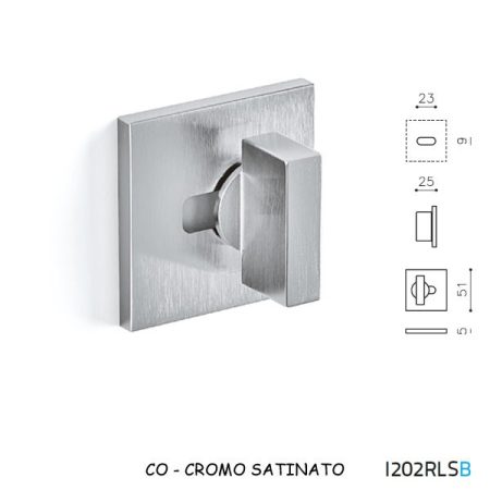 LIMITATORE SPACE QB RLS CROMO SATINATO