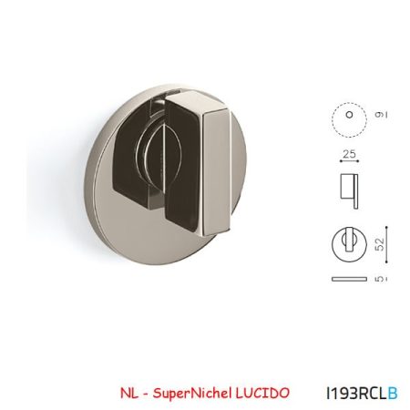 MEZZO CHIAVISTELLO SPACE B RCL SuperNichel LUCIDO