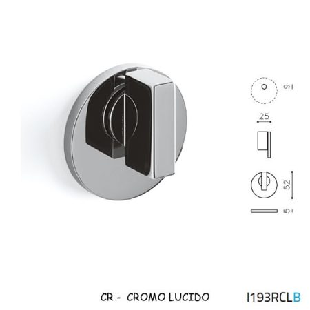 MEZZO CHIAVISTELLO SPACE B RCL CROMO LUCIDO