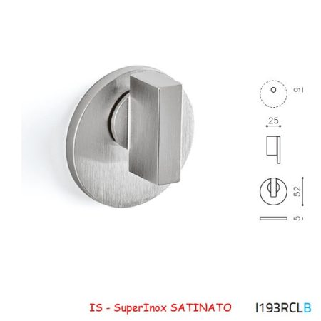 MEZZO CHIAVISTELLO SPACE B RCL SuperInox SATINATO
