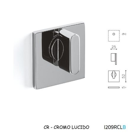 MEZZO CHIAVISTELLO LINK QB RCL CROMO LUCIDO