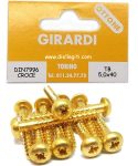 VITE A LEGNO OTTONE TB 5x40 CROCE DIN 7996