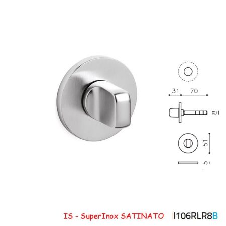 LIMITATORE VERONA VB RLR SuperInox SATINATO