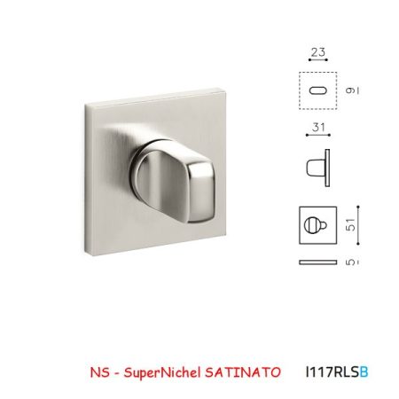 LIMITATORE VERONA QB RLS SuperNichel SATINATO