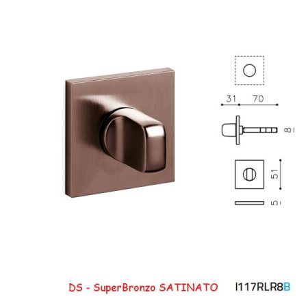LIMITATORE VERONA QB RLR SuperBronzo SATINATO