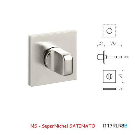 LIMITATORE VERONA QB RLR SuperNichel SATINATO
