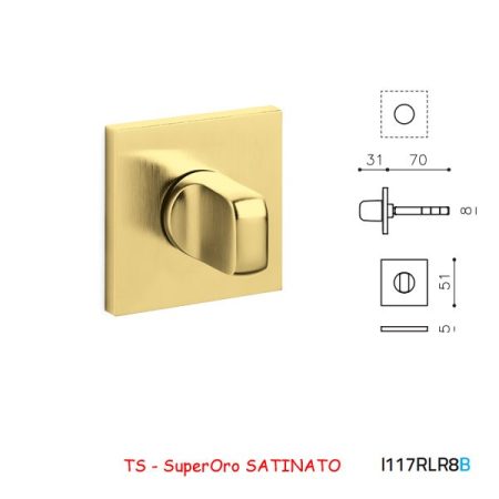 LIMITATORE VERONA QB RLR SuperOro SATINATO