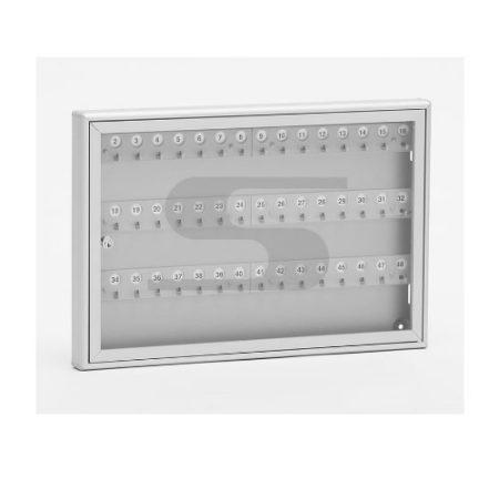 BACHECA PORTA CHIAVI 48P ARGENTO