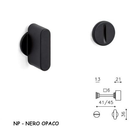 CHIAVISTELLO LINK S NERO OPACO