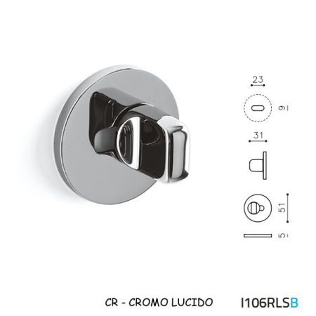 LIMITATORE VERONA B RLS CROMO LUCIDO