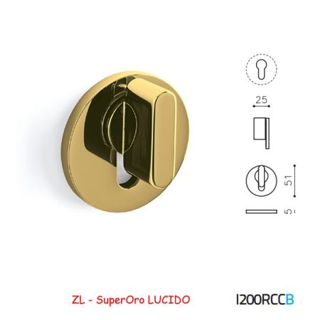 MEZZO CHIAVISTELLO LINK B RCC SuperOro LUCIDO
