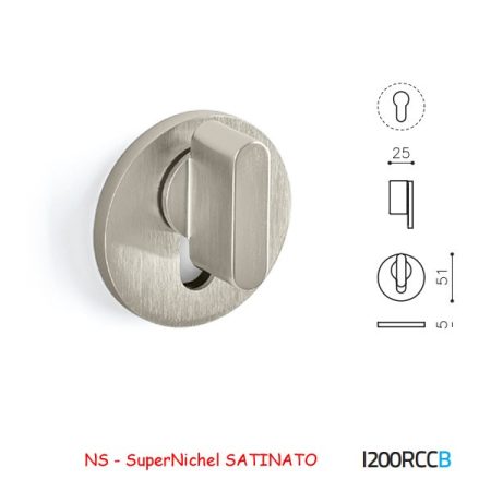 MEZZO CHIAVISTELLO LINK B RCC SuperNichel SATINATO