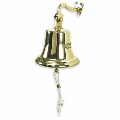 CAMPANA PESANTE "1888" OTTONE LUCIDO
