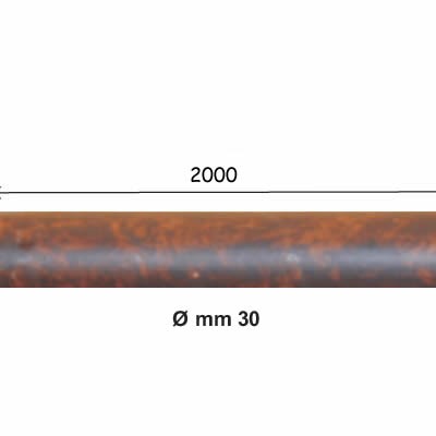 TUBO 30X3000 FERRO VECCHIO
