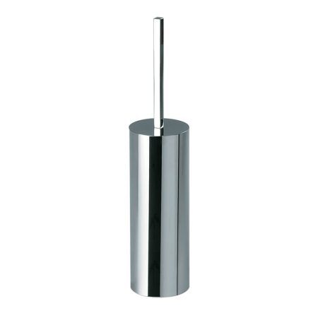 PORTA SCOPINO TONDO EXIMCOL S19 NICHEL SATINATO