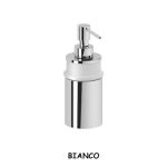 PORTA SAPONE LIQUIDO BIANCO OPACO