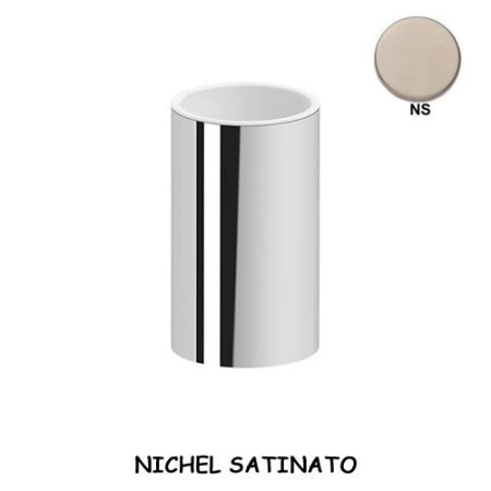 BICCHIERE NICHEL SATINATO