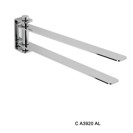 PORTASALVIETTE SNODO LAMINACOL ACCIAIO LUCIDO