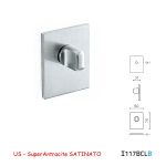 CHIAVISTELLO VERONA Q BCL SuperAntracite SATINATO