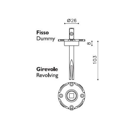 PARTICOLARE FISSO/GIREVOLE 103