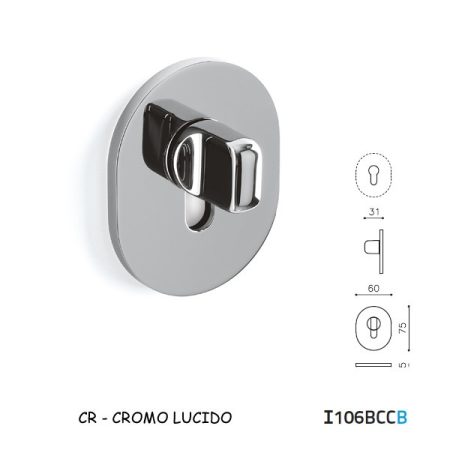 CHIAVISTELLO VERONA VB BCC CROMO LUCIDO