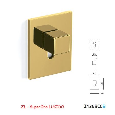 CHIAVISTELLO CUBO BCC SuperOro LUCIDO