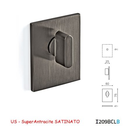 CHIAVISTELLO LINK Q BCL SuperAntracite SATINATO
