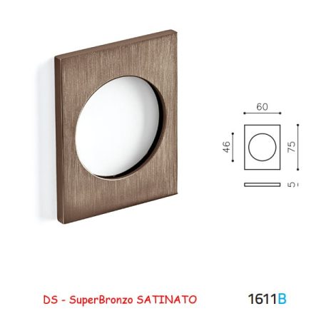 PLACCA DEFENDER F46 SuperBronzo SATINATO