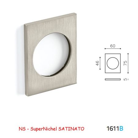 PLACCA DEFENDER F46 SuperNichel SATINATO