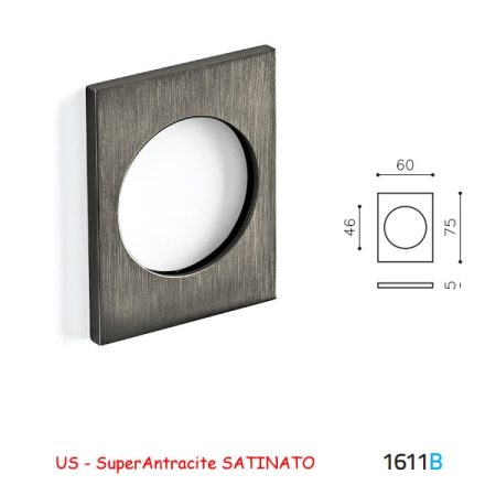 PLACCA DEFENDER F46 SuperAntracite SATINATO