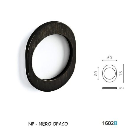 PLACCA DEFENDER F50 NERO OPACO