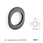 PLACCA DEFENDER F46 SuperAntracite SATINATO