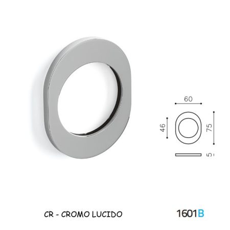 PLACCA DEFENDER F46 CROMO LUCIDO