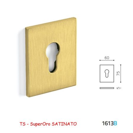 BOCCHETTA RETT. YALE 1613B SuperOro SATINATO