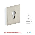 BOCCHETTA RETT. YALE 1613B SuperNichel SATINATO