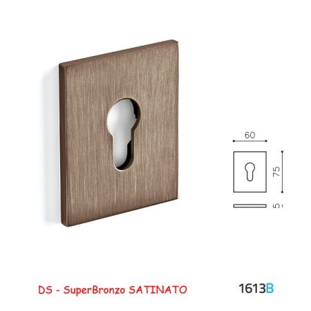 BOCCHETTA RETT. YALE 1613B SuperBronzo SATINATO